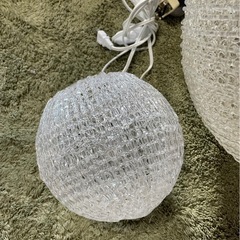 オシャレ電気×２個セット　美品の画像