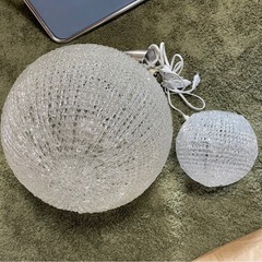 オシャレ電気×２個セット　美品