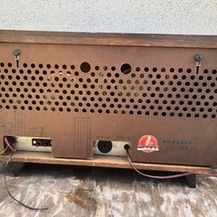 ナショナル　真空管ラジオ　UA-645の画像