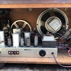 ナショナル　真空管ラジオ　UA-645の画像