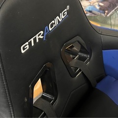 【中古品】GTRACING ゲーミングチェア Bluetooth左右スピーカー付き 椅子 デスクチェア デスクチェア サラウンド効果 PC/PS4/PS5/XBOX/SWITCH等対応(専用USBアダプタ使用) オフィスチェア デスクチェア パソコンチェア ハイバック ヘッドレスト ランバーサポート ひじ掛け GT890Y-BLUEの画像