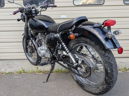 ST250 キャブ スズキ ブラック バイクタンク-完全限定販売