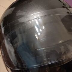 ノーブランド　フルフェイスヘルメット　ガンメタ　の画像