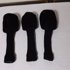 未使用　ヘッドカバー　３点　ゴルフの画像