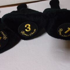 未使用　ヘッドカバー　３点　ゴルフの画像