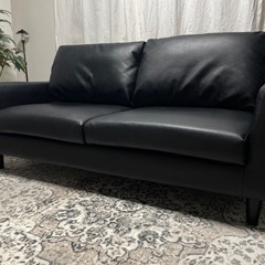 決まりました。シンプル　2.5人用　ポケットコイル　ソファー　カ...