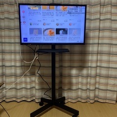 SHARP テレビ　32インチ　2019年製　スタンド付き