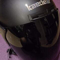 リード　ジェットヘルメット　マットブラック塗装済