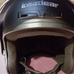 リード　ジェットヘルメット　マットブラック塗装済の画像