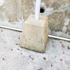 のぼり用スタンド　のぼり用重り　ポール