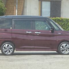 家で買える！R３年現行型！ ソリオバンデッドHV！10型ナビ全方位パノラマカメラETCドラレコ！両側パワースライドドア！衝突軽減装置！エアロ！国定駅４キロor伊勢崎駅７キロor前橋駅13キロの画像