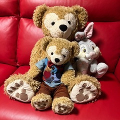 ディズニー　ダッフィー　ぬいぐるみ　とんすけ
