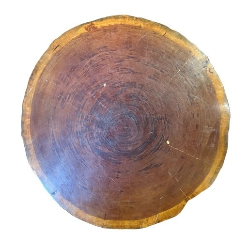 一枚板 テーブル 天然木 輪切り 座卓 食卓台 年輪 センターテーブル