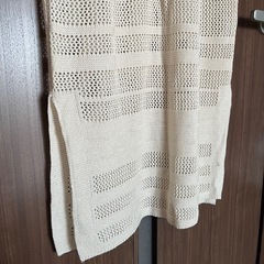 【田中里奈×しまむら】メッシュニットワンピ　美品の画像