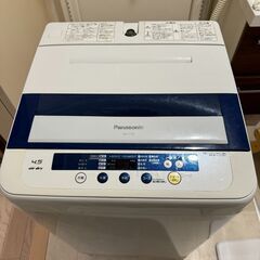 Panasonic 洗濯機 まだ動きます！一人暮らし用に最適サイ...