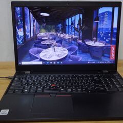 Office2019搭載 バッテリー良好 第10世代CPU 15.6インチ Lenovo ThinkPad L15 Gen1 i5-10210U RAM8G SSD256G Wi-Fi6