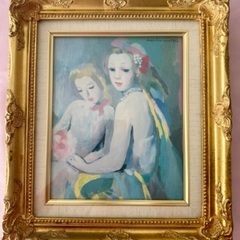 F3 Marie Laurencin フランス女性画家　二人の若...