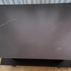 テレビ台 ダークブラウン(中古)の画像