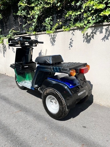 ホンダ ジャイロX ４ストローク オイルプラグ交換済み グリップヒーター装着 実働車 エンジン始動動画有 ( ジャイロキャノピー )