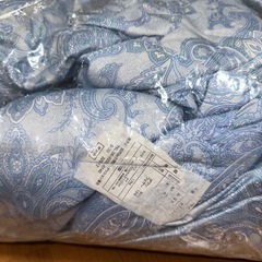 2層式羽毛掛布団　の画像