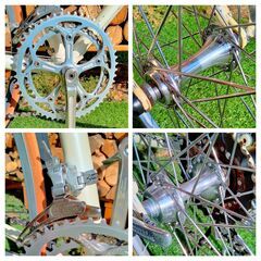 加古川　クロモリ　ロードバイク　旧車　美品　Shimano600　レストア済み　レトロの画像