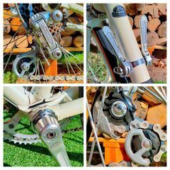 加古川　クロモリ　ロードバイク　旧車　美品　Shimano600　レストア済み　レトロの画像