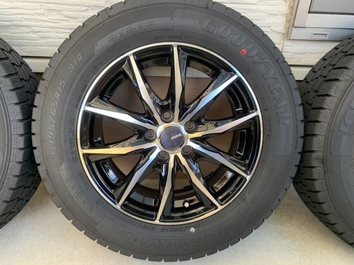 タイヤホイール 15インチ スタットレス 195-65-15／2022年