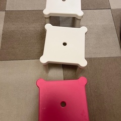 机といす3脚　子供サイズの画像