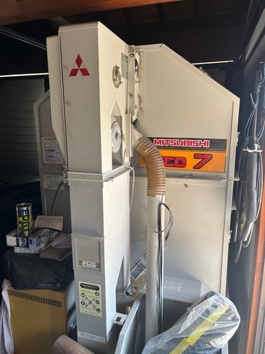 乾燥機 三菱製　MCD7 米　麦 もみ ビール麦 米 燃料タンク 灯油 美品 中古  箕面発