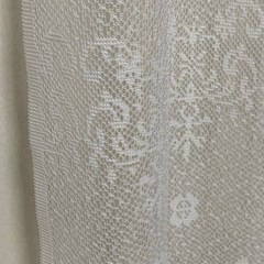 【新品・未使用】レースカーテンの画像