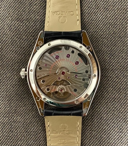 現行モデル　定価108.9万円　極美品　オメガ　デヴィル トレゾア　デビル