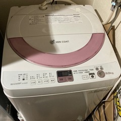 2013年製シャープ洗濯機