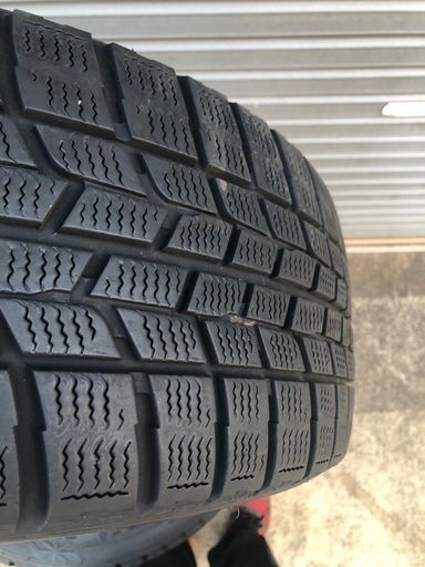 No.90スタッドレス215/45/17 5H PCD100 アルミ付4本セット