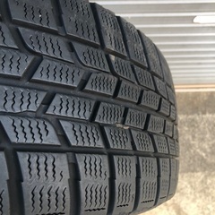 No.90スタッドレス215/45/17 5H PCD100 アルミ付4本セットの画像