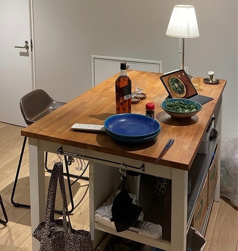 【取引決定しました】IKEA ダイニングテーブルセットSTENSTORP INGOLF アイランドキッチン 
