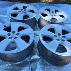 【TOYOTA】アルミホイール　 17X7J+50　【ホワイト塗...