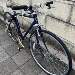 クロスバイク WEEKEND BIKES 700×28C ネイビー 510mm