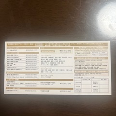 ホテルチケット ビュッフェ割引券の画像