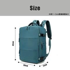 【新品】大容量 拡張 リュック バックパック 男女兼用 旅行 出張 ビジネスバッグの画像