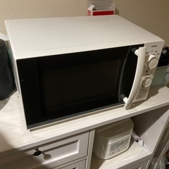 電子レンジ2017年製の画像