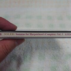 ♠　ソレル：チェンバロ・ソナタ全集 3 （ローランド）  SOLER, A.: Sonatas for Harpsichord, Vol. 3　の画像
