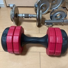 市内配送料込　ダンベルセット　保管品の画像