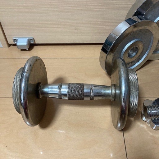 市内配送料込　ダンベルセット　保管品