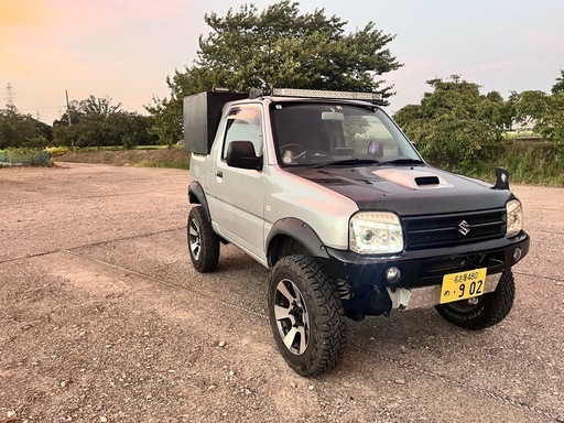 ジムニーJB23 バンカット公認車2シート車検あり (阿久比発動機) 知多の