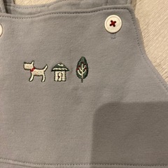 新品タグ付き　サロペット　90の画像