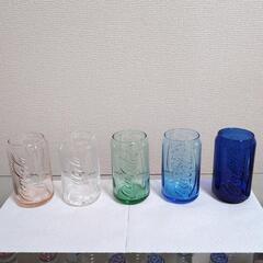 【お取り引き決定】Coca-Colaグラス5色セット　コカ・コーラ