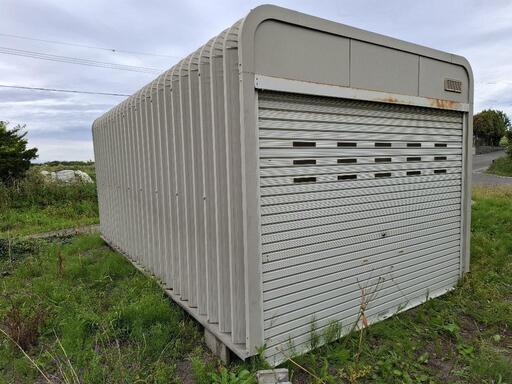 中古　カスケードガレージ　車庫　岩見沢