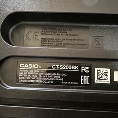 カシオトーン　キーボードの画像