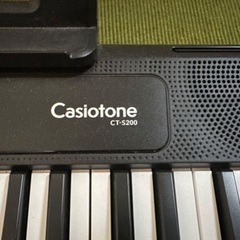 カシオトーン　キーボードの画像