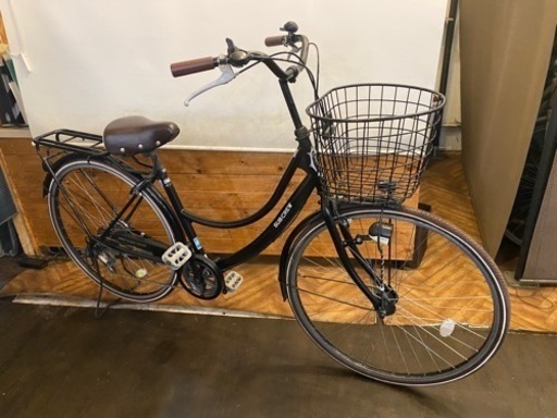 27インチLEDオートライト　6段自転車